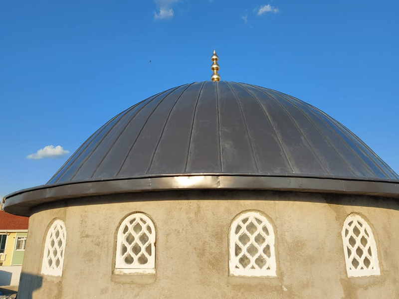 Camii Kubbe Kurşun Kaplama