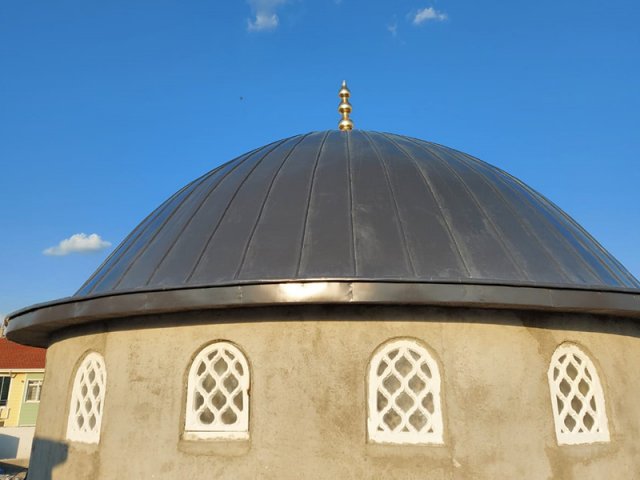 Camii Kubbe Kurşun Kaplama